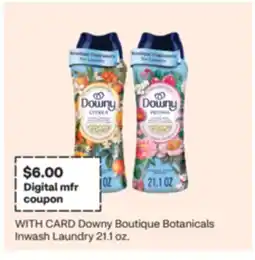 CVS Downy Boutique Botanicals Inwash Laundry offer