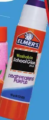 Family Dollar Elmer's Jumbo Washable School Glue Stick offer