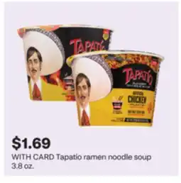 CVS Tapatio ramen noodle soup offer