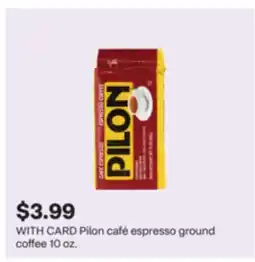 CVS Pilon café espresso ground coffee offer