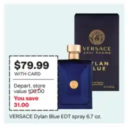 CVS VERSACE Dylan Blue EDT spray offer