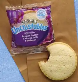 Family Dollar Smucker's Strawberry or Grape Uncrustables offer