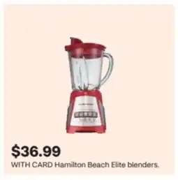 CVS Hamilton Beach Elite blenders offer