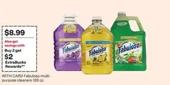CVS Fabuloso multi-purpose cleaners 128 oz offer
