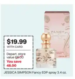 CVS JESSICA SIMPSON Fancy EDP spray offer