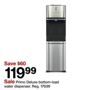 Target Primo Deluxe bottom-load water dispenser offer