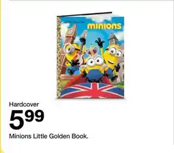 Target Minions Little Golden Book offer