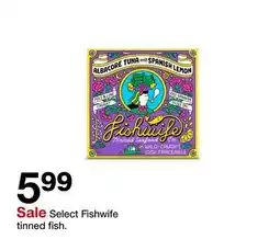 Target Select Fishwife tinned fish offer