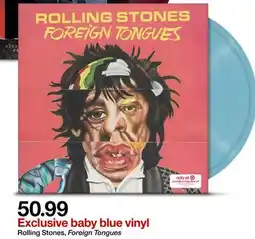 Target Rolling Stones, Foreign Tongues offer