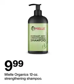 Target Mielle Organics 12-oz. strengthening shampoo offer