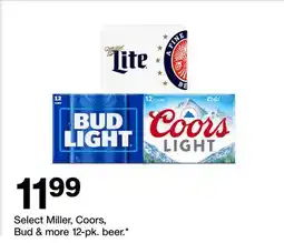 Target Select Miller, Coors, Bud & more offer