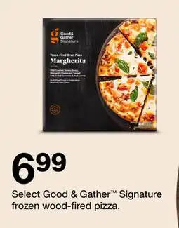 Target Select Good & Gather Signature frozen wood-fired pizza offer