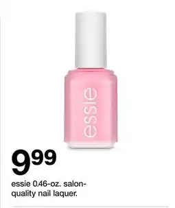 Target essie 0.46-oz. salon-quality nail laquer offer
