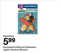 Target Illumination's Minions & Monsters: Lights! Camera! Minions! offer