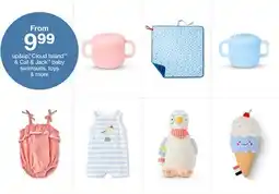 Target up & up Cloud Island & Cat & Jack baby swimsuits, toys & more offer