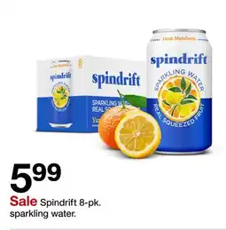 Target Spindrift 8-pk. sparkling water offer