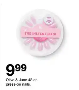 Target Olive & June 42-ct. press-on nails offer