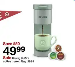 Target Keurig K-Mini coffee maker offer