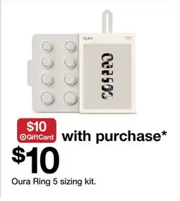 Target Oura Ring 5 sizing kit offer