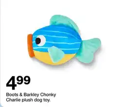 Target Boots & Barkley Chonky Charlie plush dog toy offer