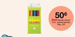 Target Mondo Llama 12-ct. colored pencils offer