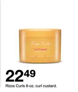 Target Rizos Curls 8-oz. curl custard offer