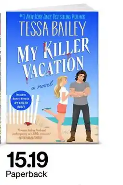 Target MY KILLER VACATION offer