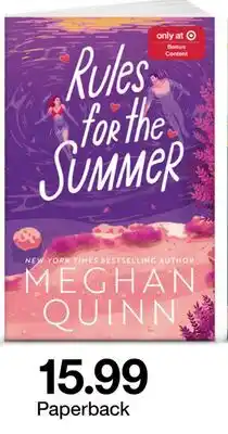 Target Rules for the Summer Paperback offer