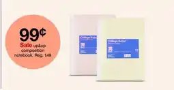 Target up&up composition notebook offer