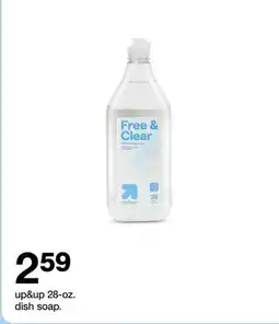 Target up&up 28-oz. dish soap offer