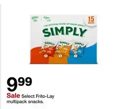 Target Sale Select Frito-Lay multipack snacks offer