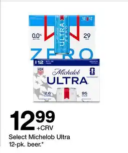 Target Select Michelob Ultra offer