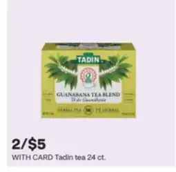 CVS Tadin tea offer