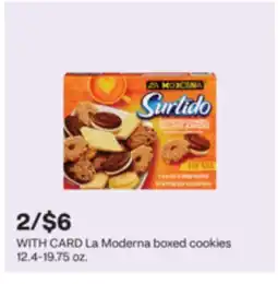 CVS La Moderna boxed cookies offer