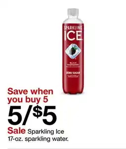 Target Sparkling Ice 17-oz. sparkling water offer