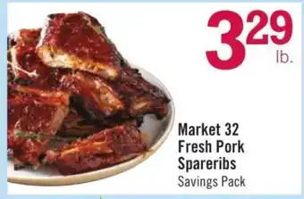 Price Chopper Market 32 Fresh Pork Spareribs offer