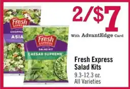 Price Chopper Fresh Express Salad Kits offer