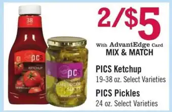 Price Chopper PICS Pickles offer