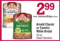 Price Chopper Arnold Classic or Country White Bread offer