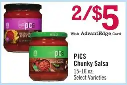 Price Chopper PICS Chunky Salsa offer