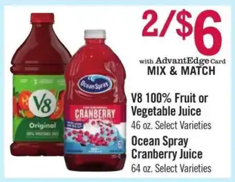 Price Chopper Ocean Spray Cranberry Juice offer