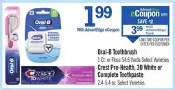 Price Chopper Oral-B Toothbrush offer