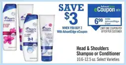 Price Chopper Head & Shoulders Shampoo or Conditioner offer