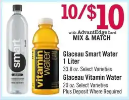 Price Chopper Glaceau Smart Water offer