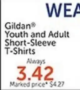 Hobby Lobby Gildan Youth and Adult Short-Sleeve T-Shirts offer