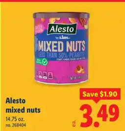 Lidl Alesto mixed nuts offer