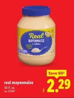 Lidl real mayonnaise offer