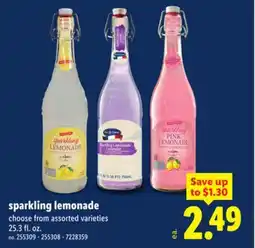 Lidl sparkling lemonade offer