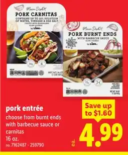 Lidl pork entrée offer