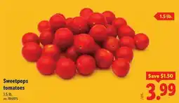 Lidl Sweetpops tomatoes offer